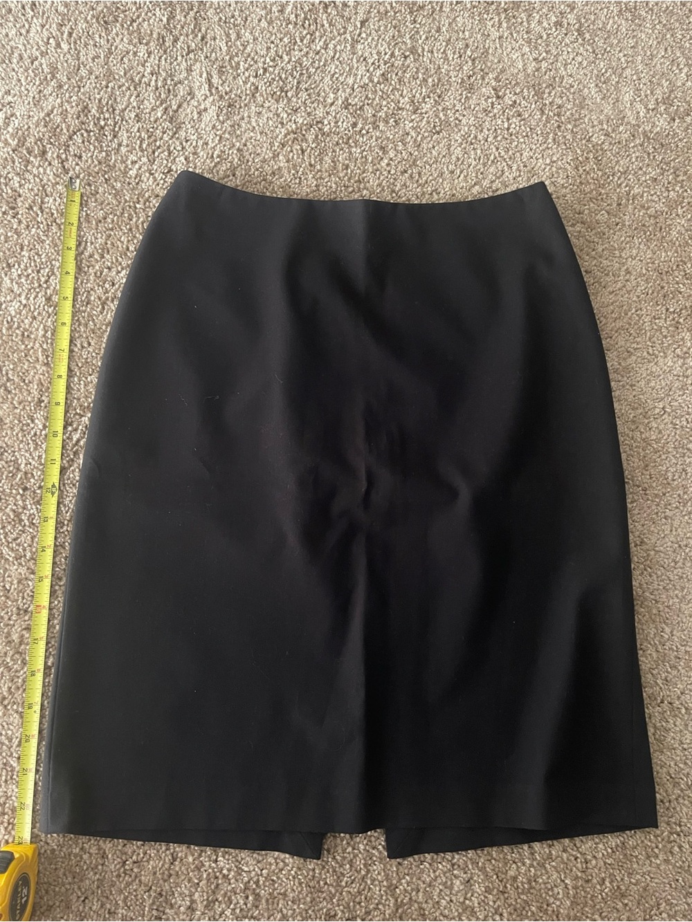 Classic Solid Black Women’s Pencil Skirt